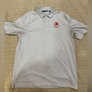 Cutter & Buck White Polo with Red Logo